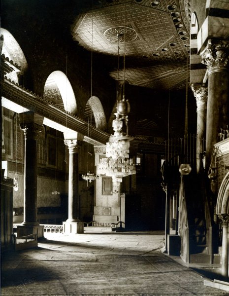 Intérieur de la Mosquée d’Omar