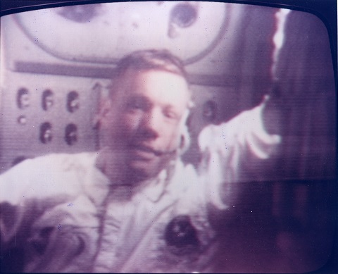 Neil ARMSTRONG Retour vers la Terre, le 23 juillet 1969