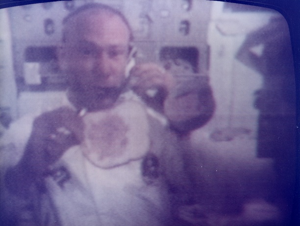 Buzz ALDRIN se prépare un sandwich !, le 22 juillet 1969