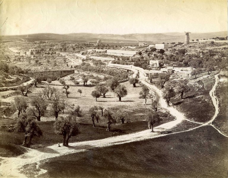 The Kidron Valley, Bethlehem road