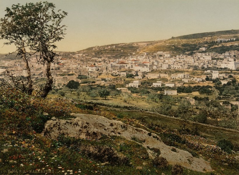 Nazareth, vue Générale prise de l’est