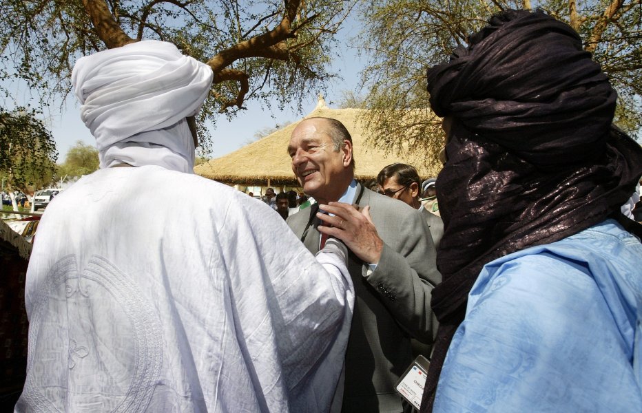 Jacques CHIRAC au Niger